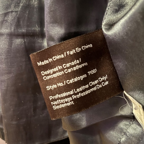 Moto Style Leather Jacket - Picture 6 of 8